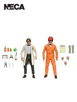 TMNT LAB COAT & HAZMAT SUIT - PROFESSOR PERRY 2PK 7" SCALE ACTION FIGURES
