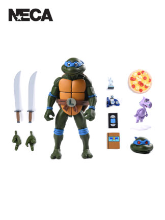 TMNT ULTIMATE LEONARDO (VHS) 7" SCALE ACTION FIGURE