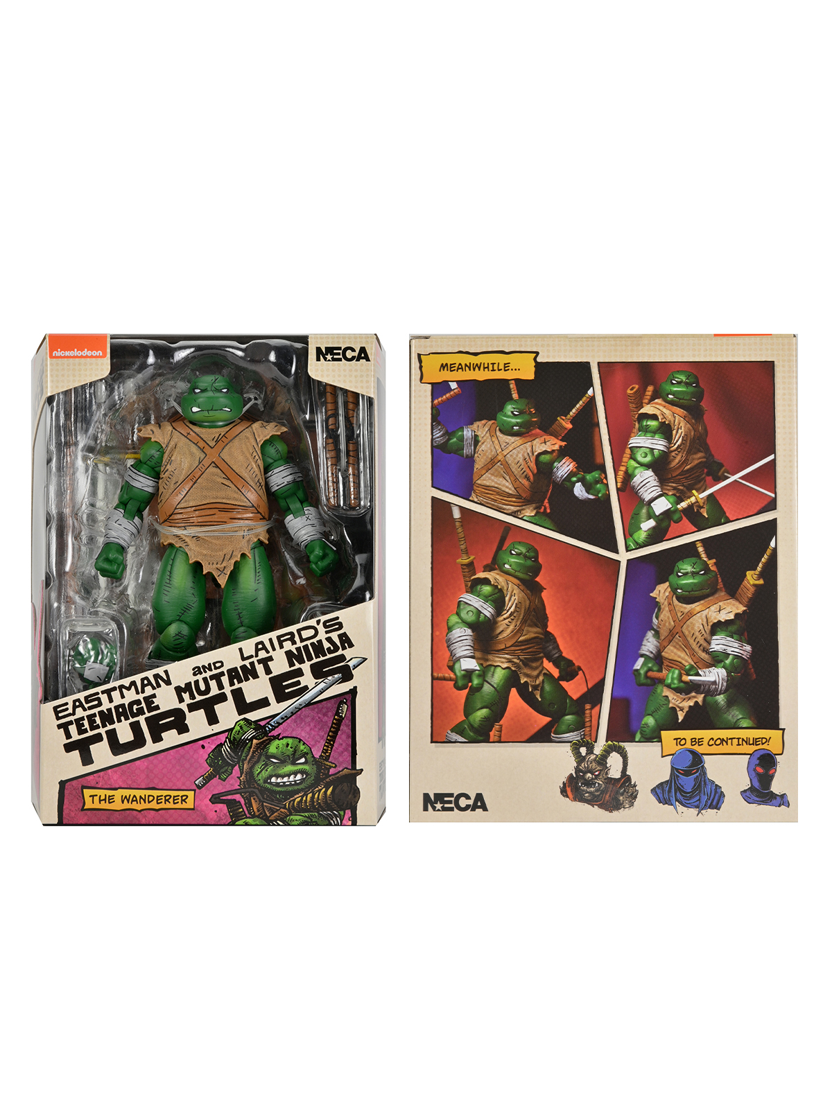 TMNT MICHELANGELO THE WANDERER (MIRAGE) 7" SCALE ACTION FIGURE - Image 3