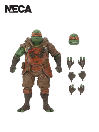 TMNT THE LAST RONIN - ULTIMATE FLASHBACK MICHELANGELO - 7" SCALE ACTION FIGURE