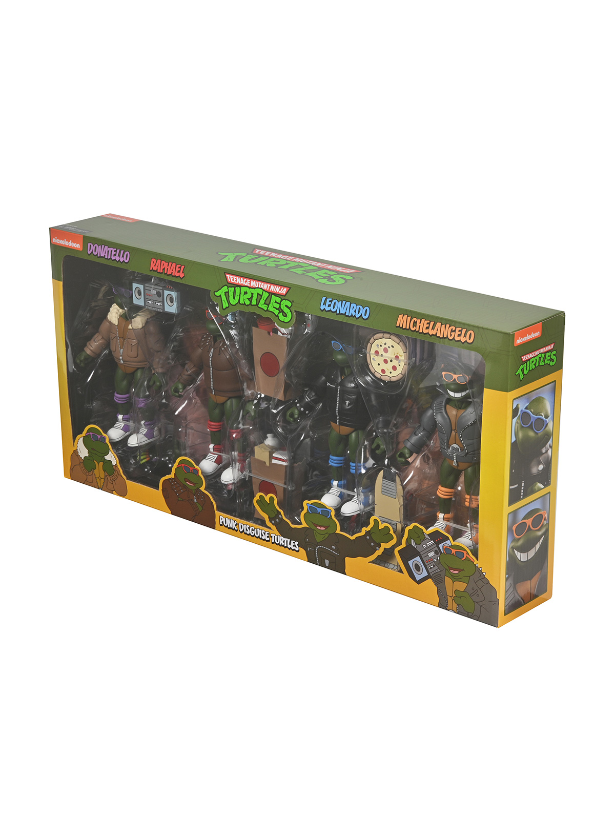 TMNT (CARTOON) PUNK TURTLES 4 PACK - 7" SCALE ACTION FIGURES - Image 8