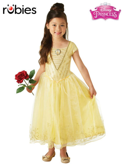 BELLE LIVE ACTION DELUXE CHILD COSTUME, CHILD
