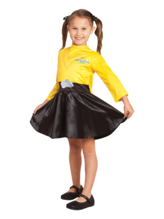 YELLOW WIGGLE COSTUME, CHILD