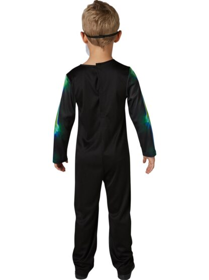 NEON SKELETON GLOW IN THE DARK COSTUME, CHILD - Image 4