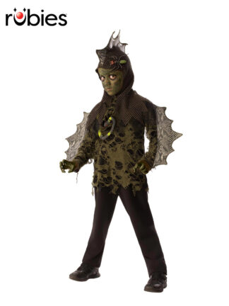 SWAMP BOY LIZARD COSTUME, CHILD