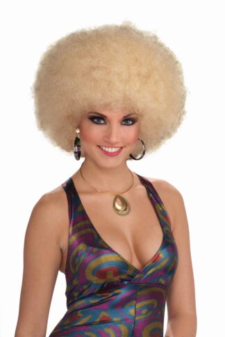 AFRO BLONDE WIG - ADULT