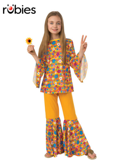 HIPPIE GIRL COSTUME, CHILD