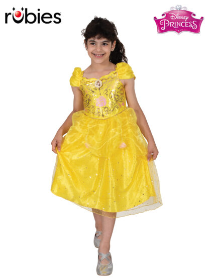 BELLE SPARKLE DELUXE COSTUME, CHILD