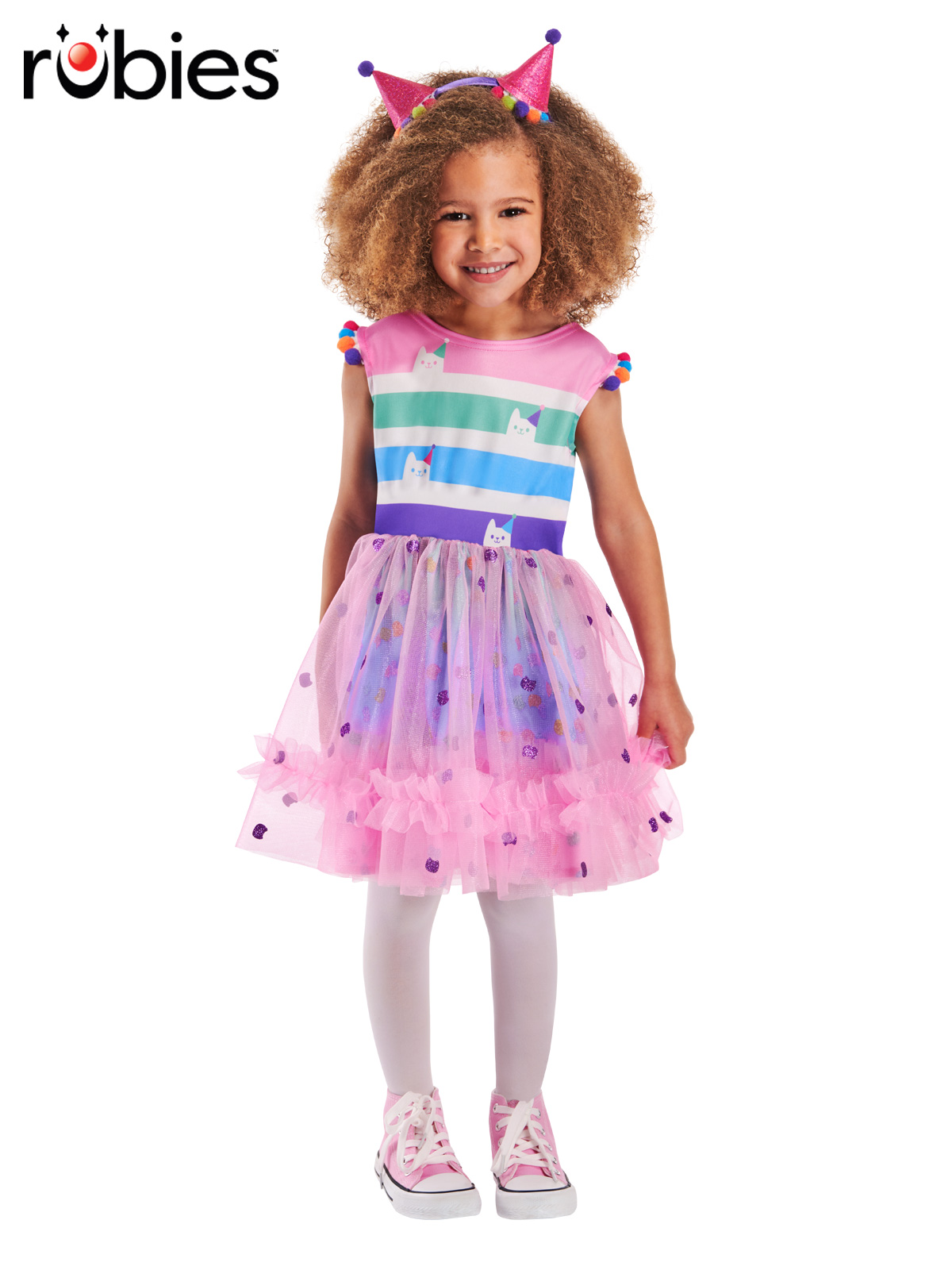 GABBY'S DOLLHOUSE PARTY COSTUME, CHILD