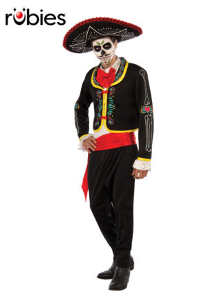 DAY OF THE DEAD SENOR COSTUME, ADULT