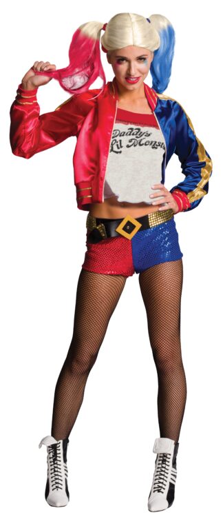 HARLEY QUINN SUICIDE SQUAD COSTUME, ADULT