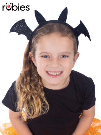BAT SPARKLE HEADBAND - CHILD
