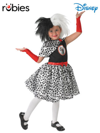 CRUELLA DE VIL DELUXE COSTUME, CHILD
