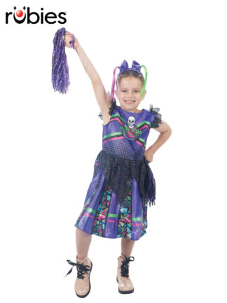 GOTHIC CHEERLEADER COSTUME, CHILD