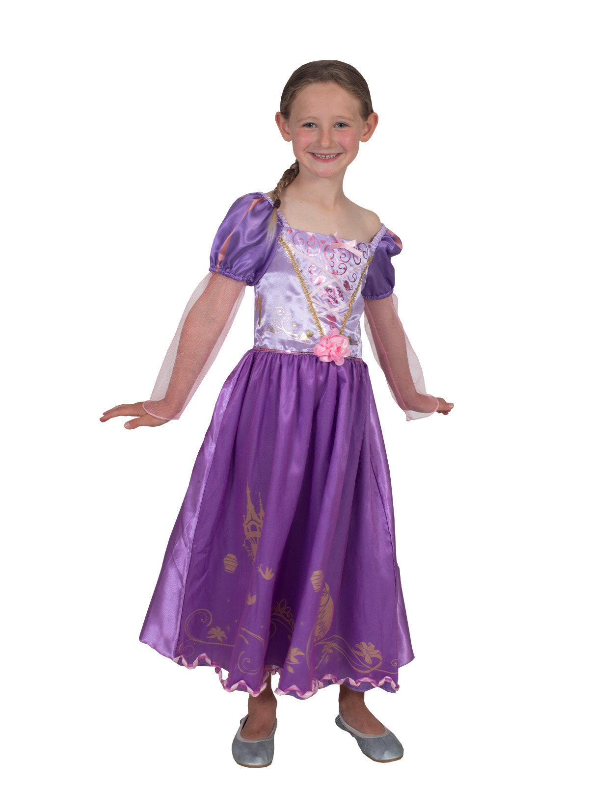 RAPUNZEL STORYTELLER DELUXE COSTUME, CHILD - Image 2