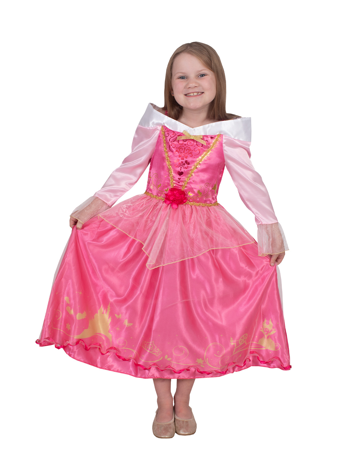 AURORA SLEEPING BEAUTY STORYTELLER DELUXE COSTUME, CHILD - Image 2