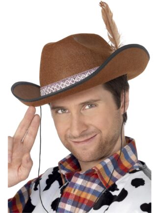 DALLAS DELUXE COWBOY HAT, ADULT