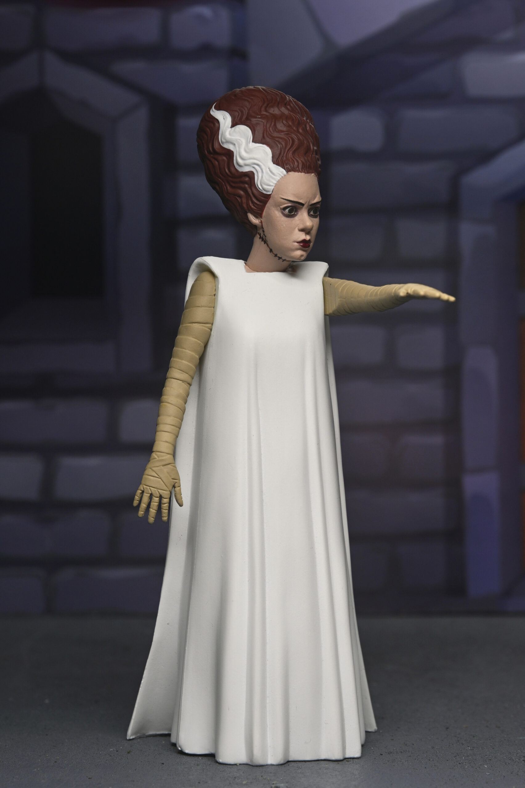 BRIDE OF FRANKENSTEIN X UNIVERSAL MONSTERS TOONY TERRORS 6" SCALE ACTION FIGURE - Image 4