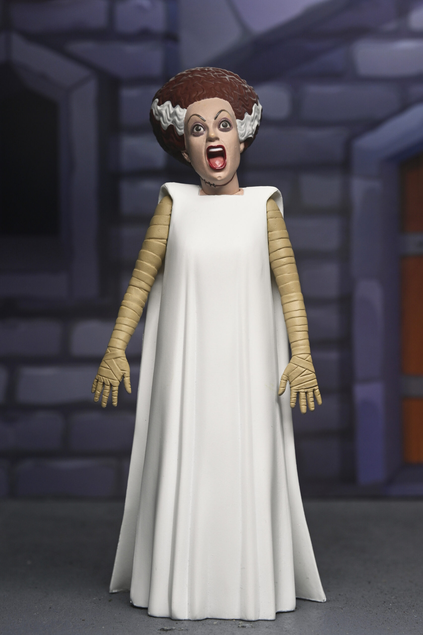 BRIDE OF FRANKENSTEIN X UNIVERSAL MONSTERS TOONY TERRORS 6" SCALE ACTION FIGURE - Image 3
