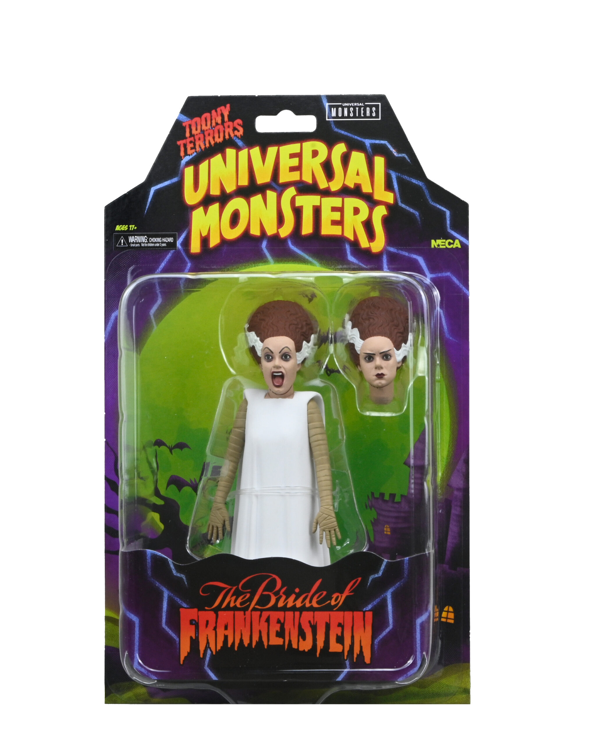 BRIDE OF FRANKENSTEIN X UNIVERSAL MONSTERS TOONY TERRORS 6" SCALE ACTION FIGURE - Image 6