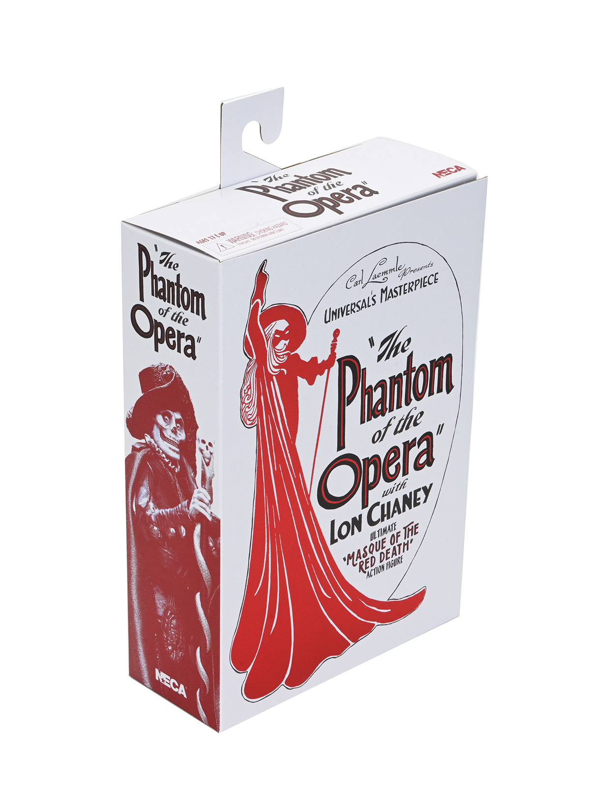 PHANTOM OF THE OPERA (1925) ULTIMATE PHANTOM "MASQUE OF THE RED DEATH" - 7" SCALE FIGURE (B&W) - Image 10