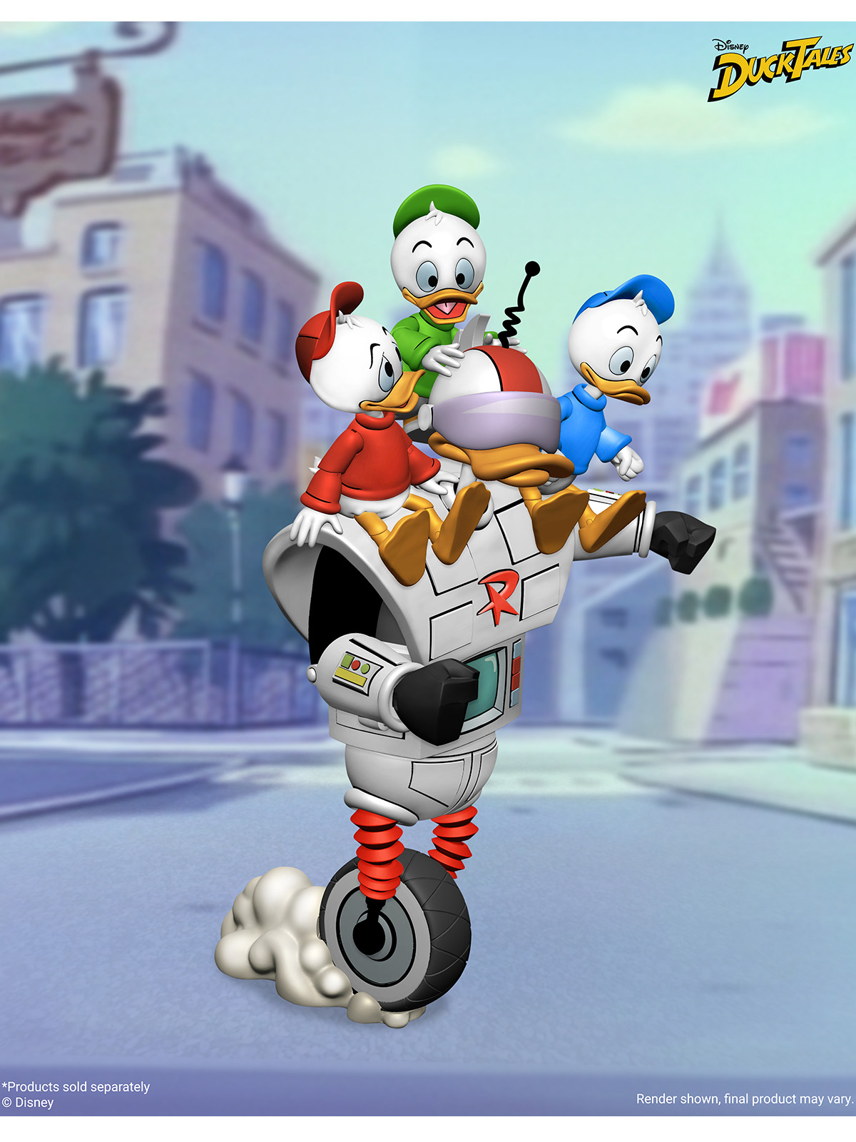 DUCKTALES ULTIMATE GIZMODUCK - 7" SCALE ACTION FIGURE - Image 5