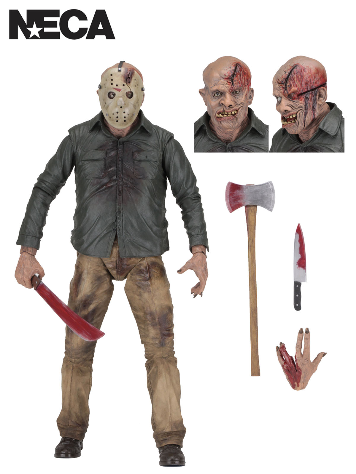 FRIDAY THE 13TH PART 4 - JASON 1/4TH SCALE ACTION FIGURE
