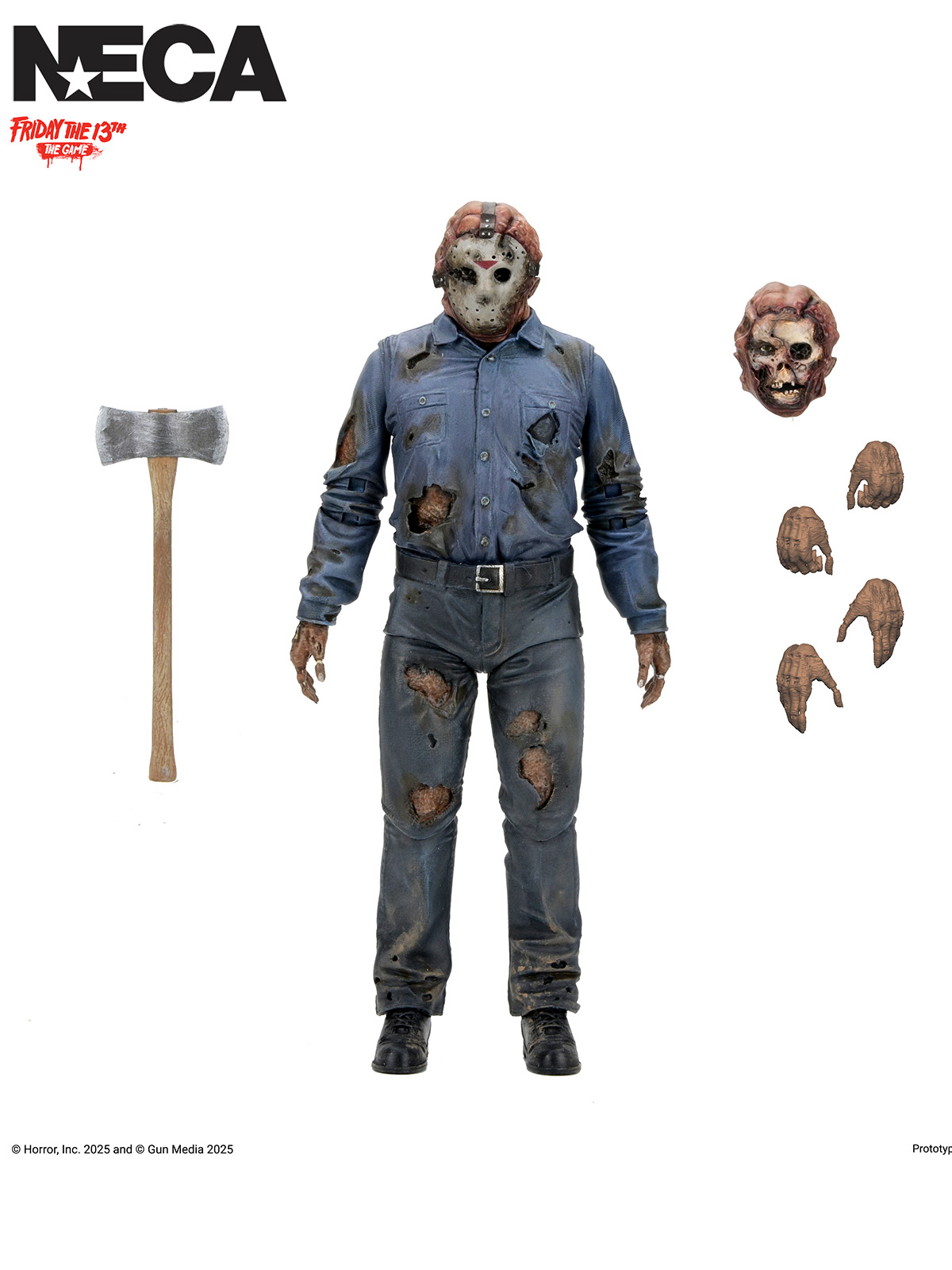 FRIDAY THE 13TH THE GAME - PART 9 JASON 7" SCALE ACTION FIGURE