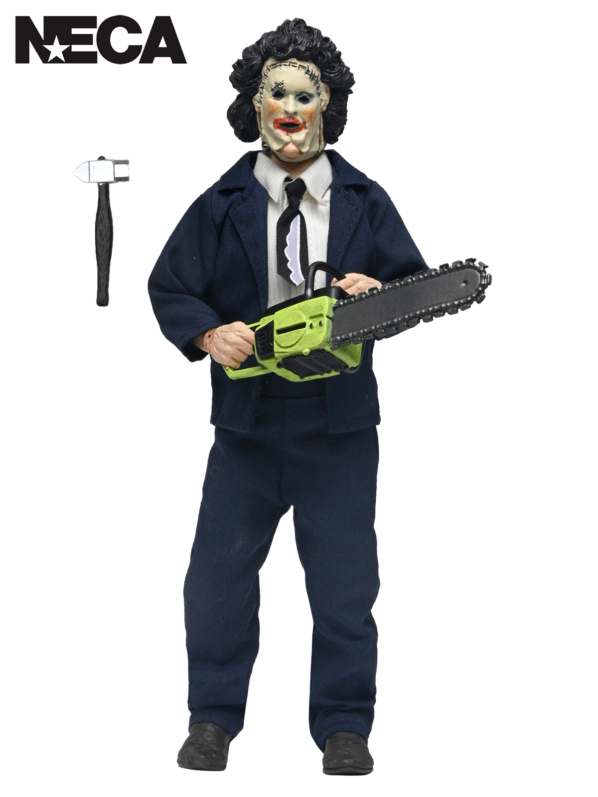 TEXAS CHAINSAW MASSACRE - LEATHERFACE (PRETTY WOMAN MASK) 50TH ANNIVERSARY 8" CLOTHED ACTION FIGURE