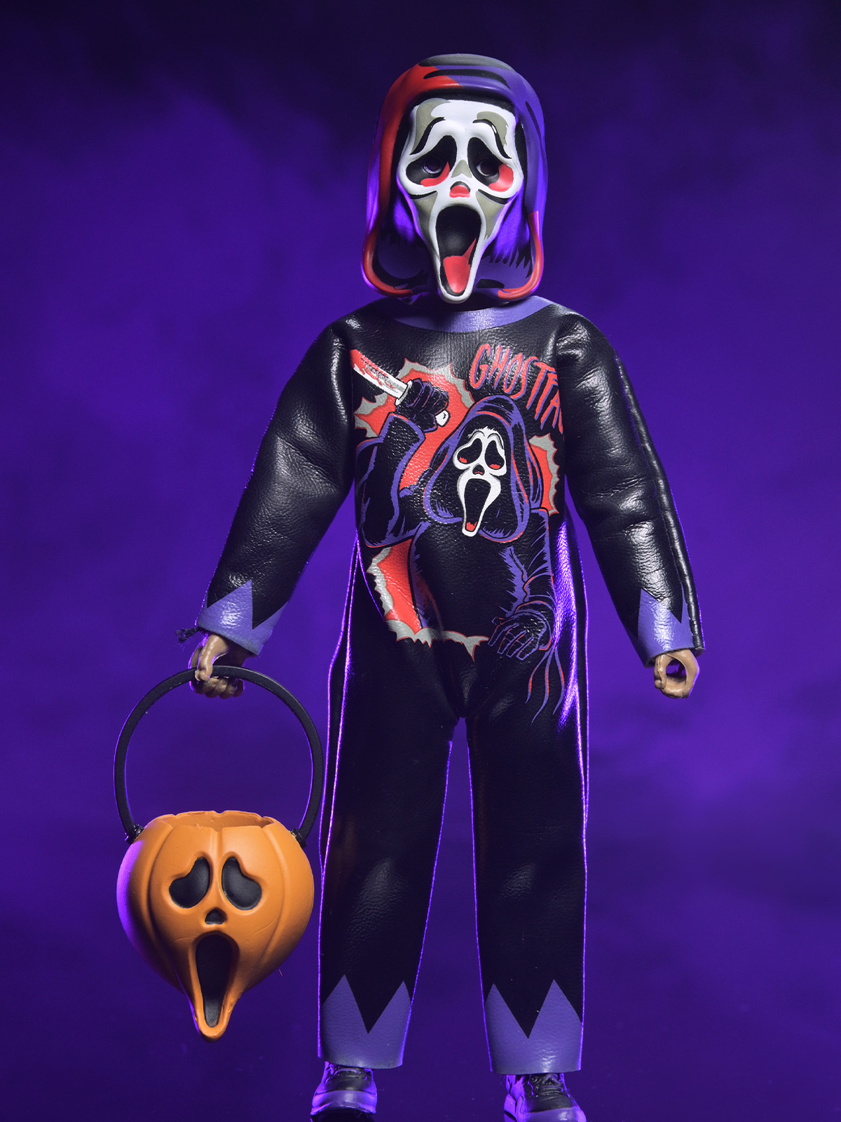 BEN COOPER GHOST FACE X FUN WORLD 6" CLOTHED FIGURE - GHOST FACE COSTUME FIGURE - Image 4