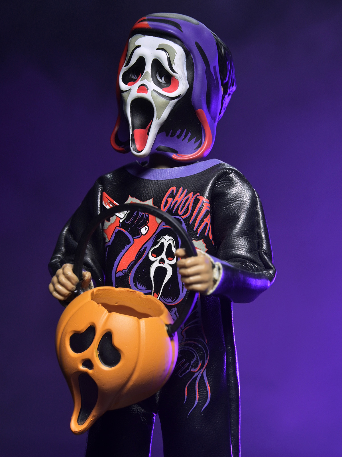 BEN COOPER GHOST FACE X FUN WORLD 6" CLOTHED FIGURE - GHOST FACE COSTUME FIGURE - Image 3
