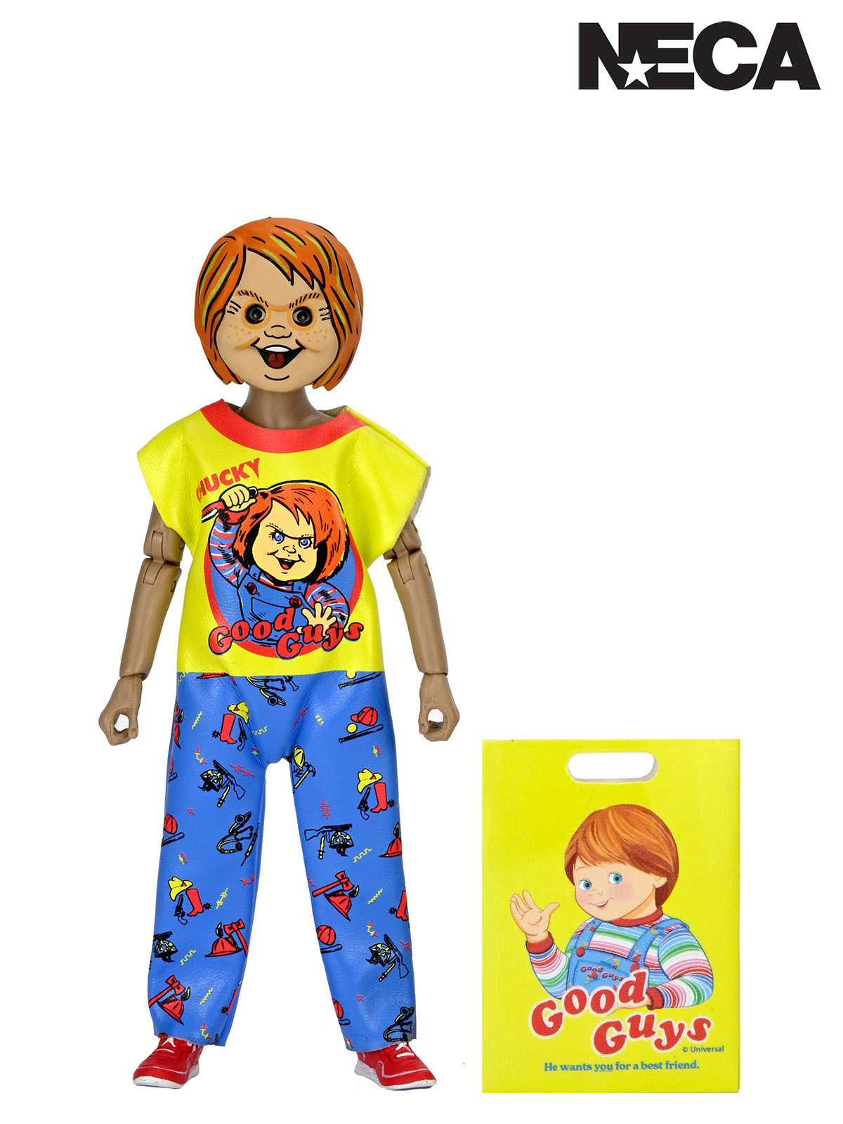 BEN COOPER X CHILD'S PLAY 2 6" CLOTHED FIGURE - CHUCKY COSTUME FIGURE
