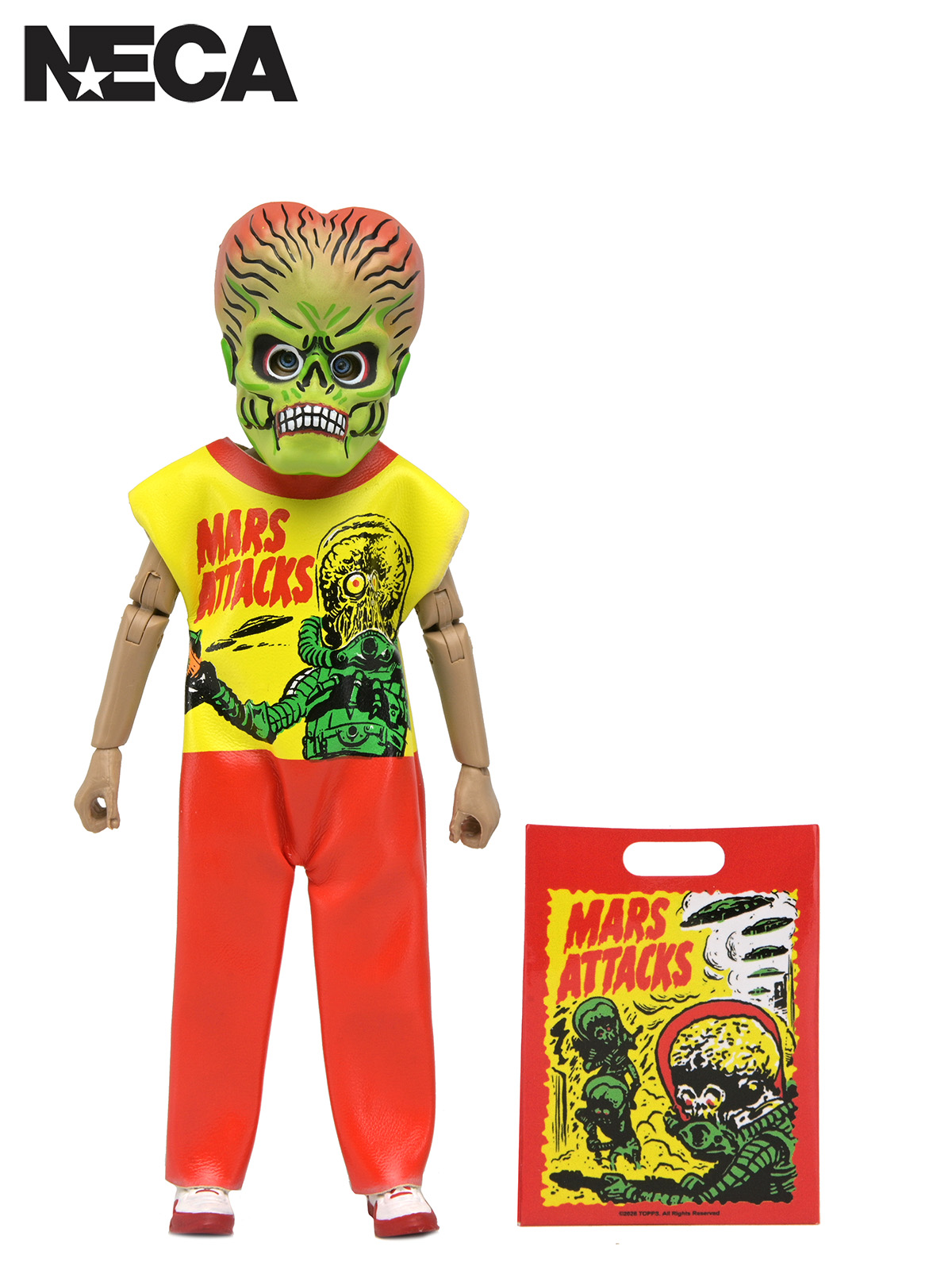 BEN COOPER X MARS ATTACKS MARTIAN 6" CLOTHED COSTUME FIGURE