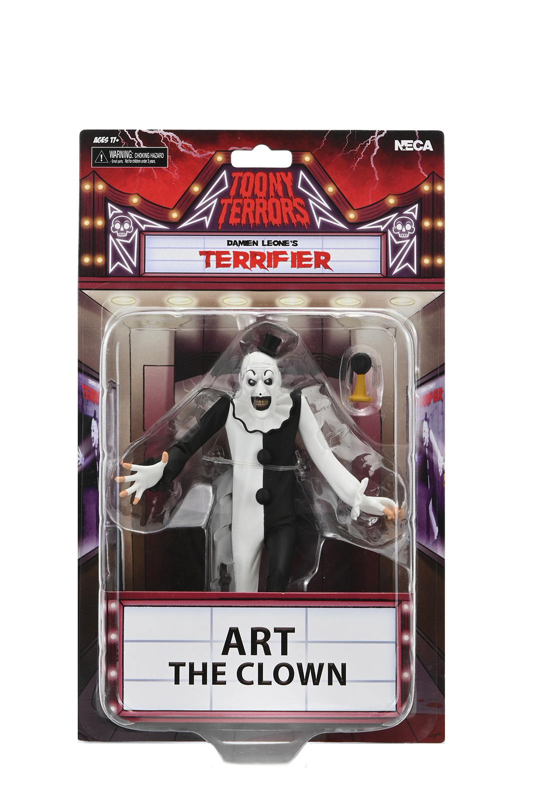 TERRIFIER - TOONY TERRORS ART THE CLOWN 6" SCALE ACTION FIGURE - Image 6