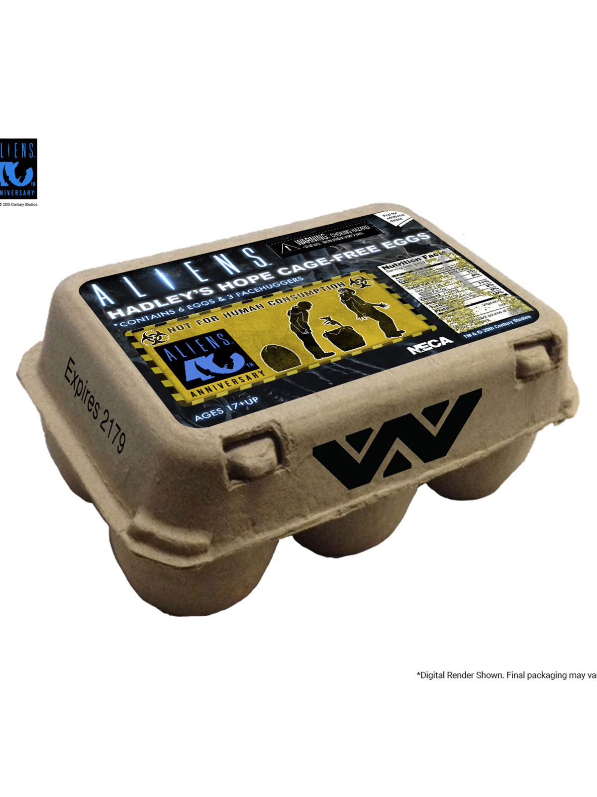 ALIENS 40TH ANNIVERSARY CARTON OF 6 ALIEN EGGS - ACCESSORY PACK - Image 7