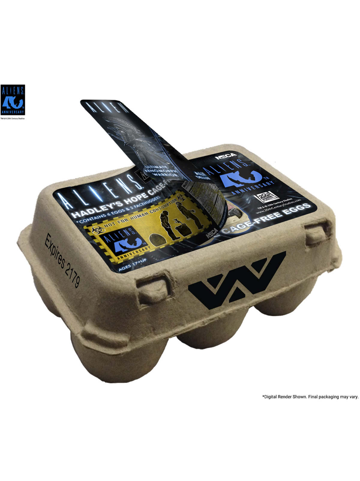 ALIENS 40TH ANNIVERSARY CARTON OF 6 ALIEN EGGS - ACCESSORY PACK - Image 8