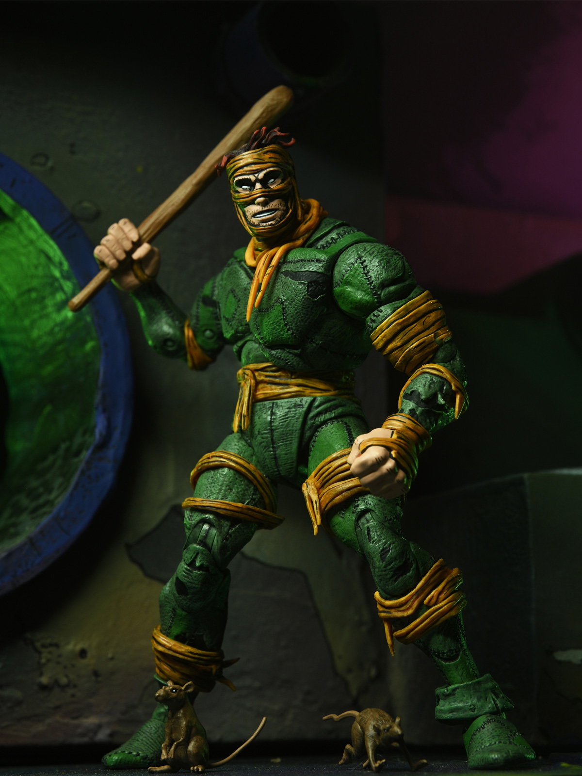 TMNT RAT KING (MIRAGE COMICS) 7" SCALE ACTION FIGURE - Image 7