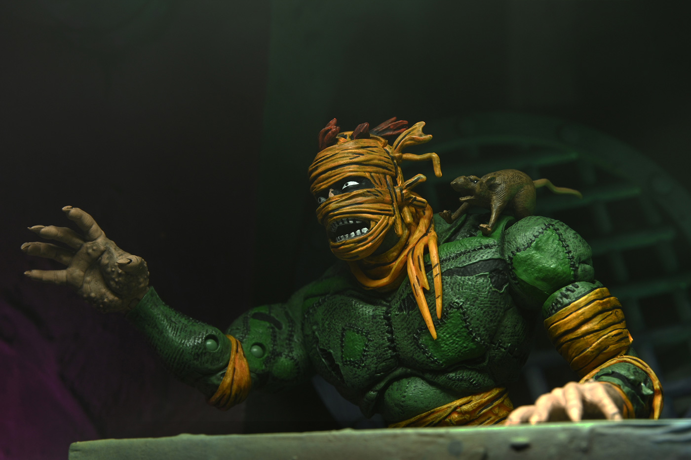 TMNT RAT KING (MIRAGE COMICS) 7" SCALE ACTION FIGURE - Image 5