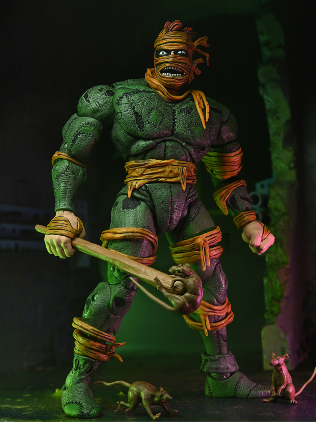 TMNT RAT KING (MIRAGE COMICS) 7" SCALE ACTION FIGURE - Image 12