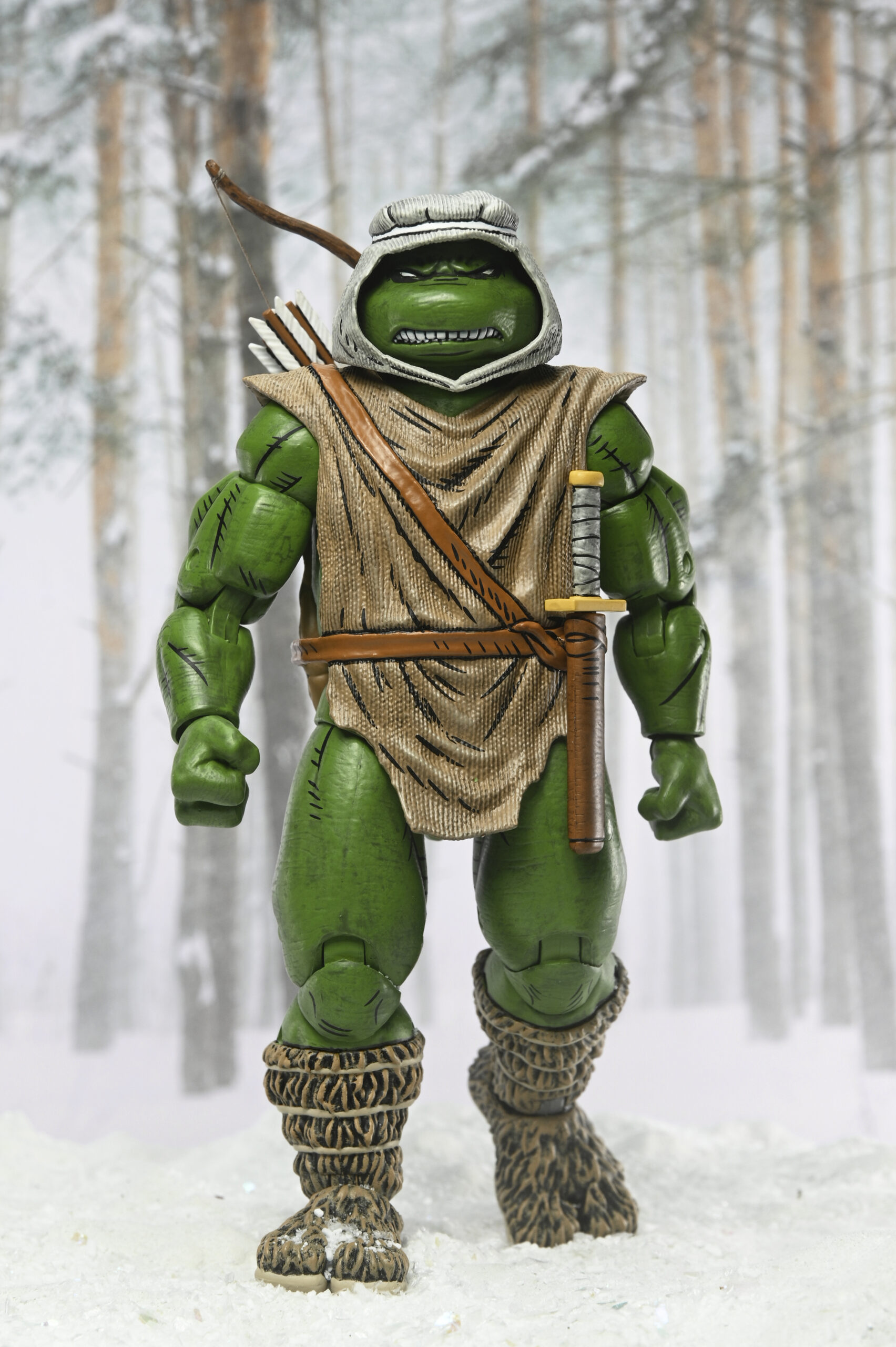 TMNT (MIRAGE COMICS) HUNTER LEO - 7" SCALE ACTION FIGURE - Image 2