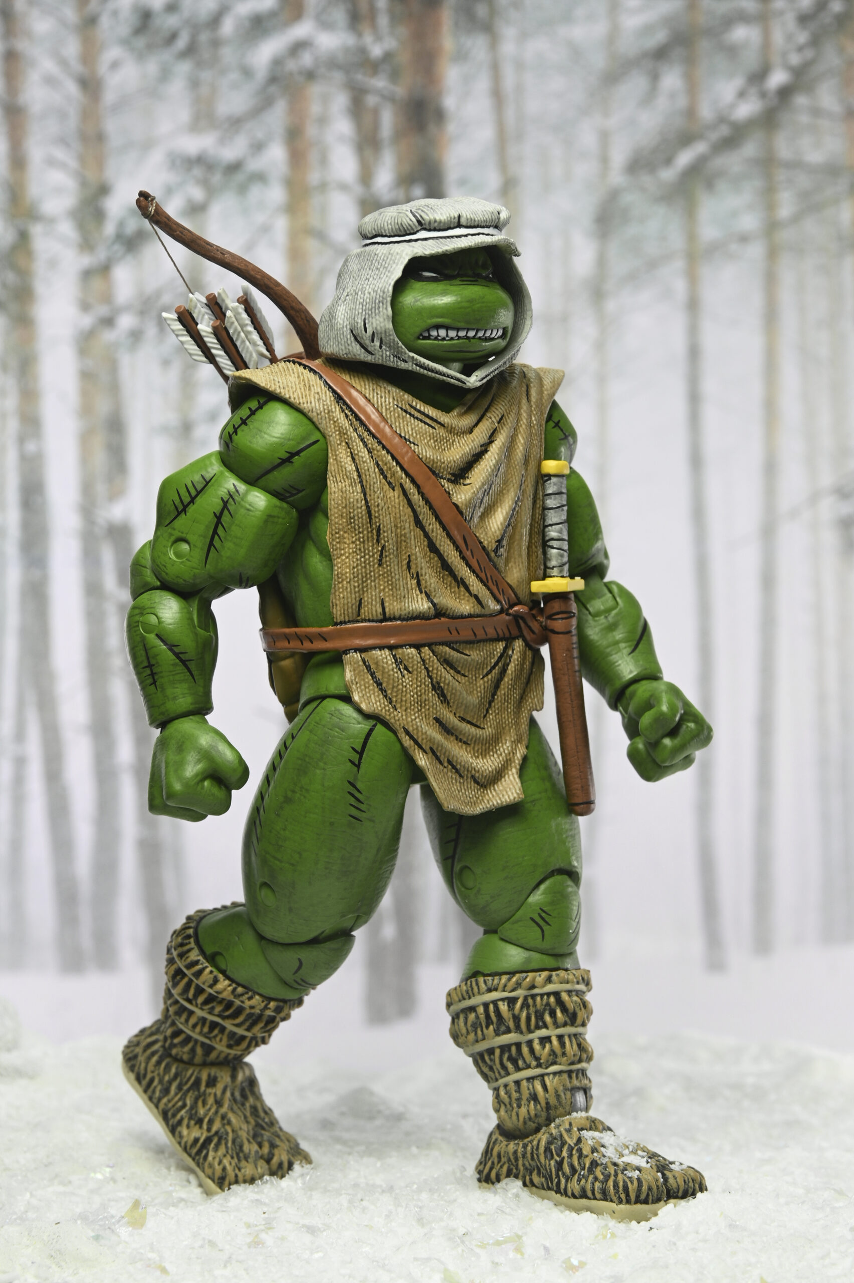TMNT (MIRAGE COMICS) HUNTER LEO - 7" SCALE ACTION FIGURE - Image 5