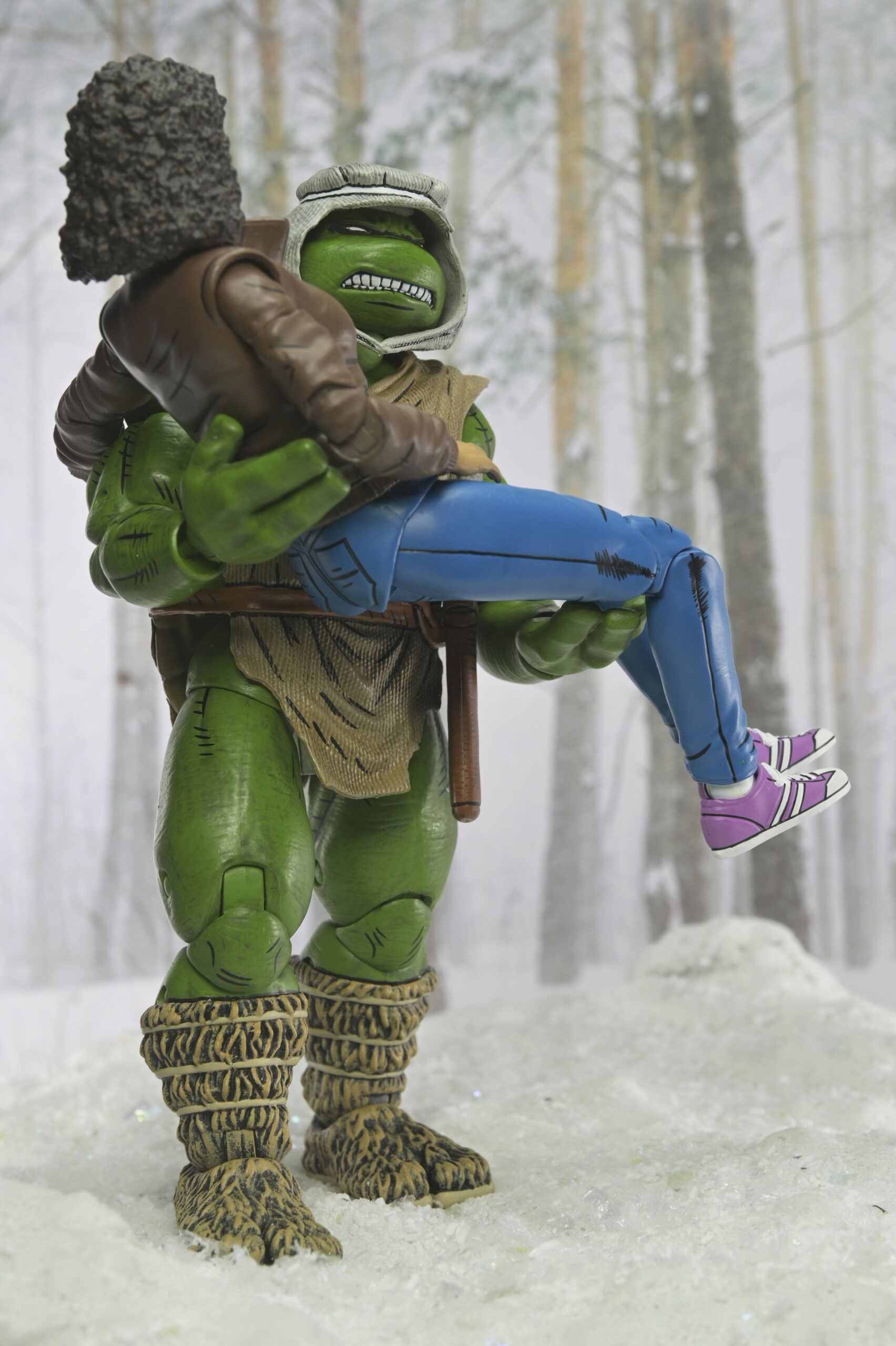 TMNT (MIRAGE COMICS) HUNTER LEO - 7" SCALE ACTION FIGURE - Image 6