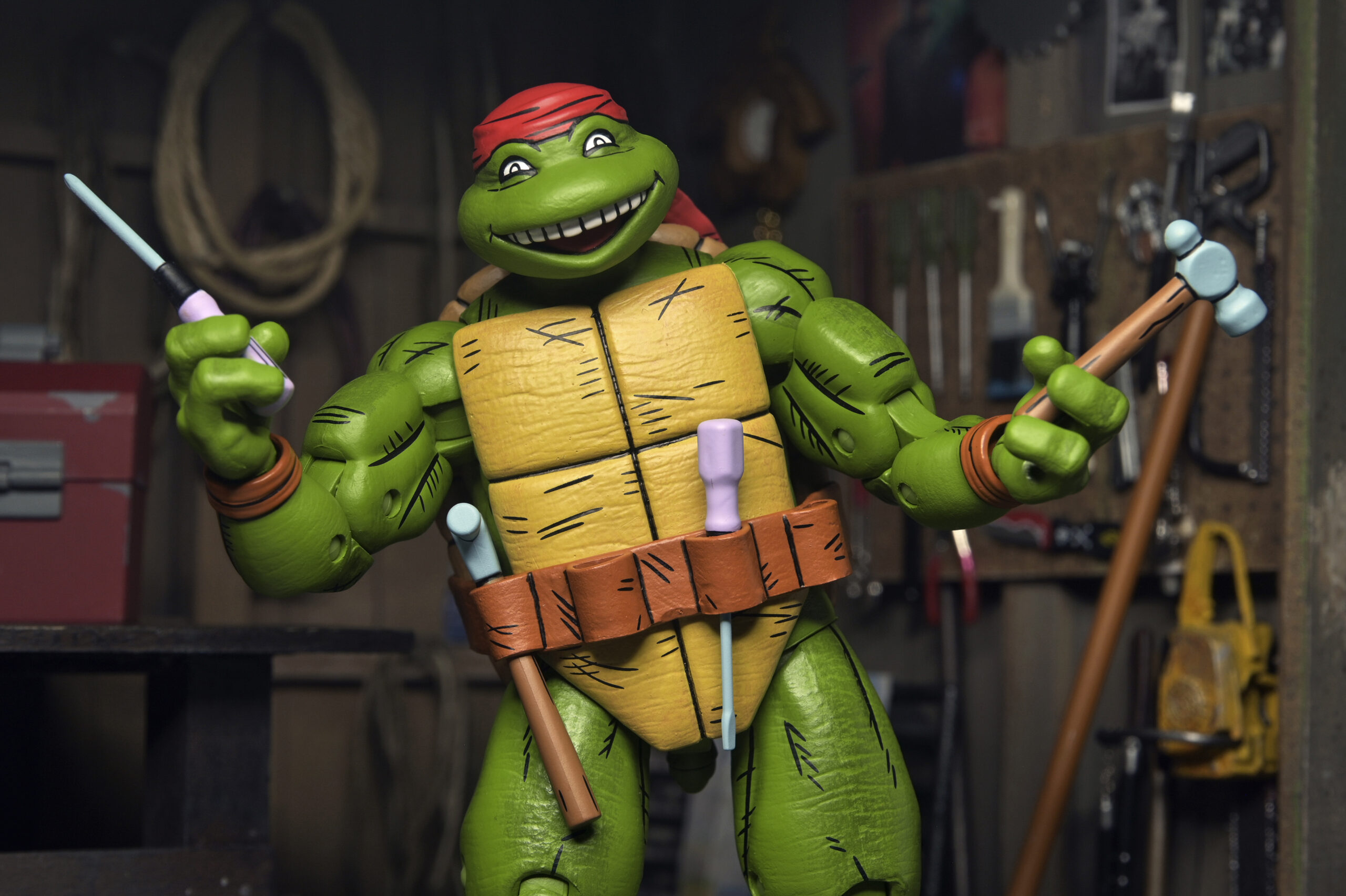 TMNT (MIRAGE COMICS) HANDYMAN DONATELLO - 7" SCALE ACTION FIGURE - Image 2