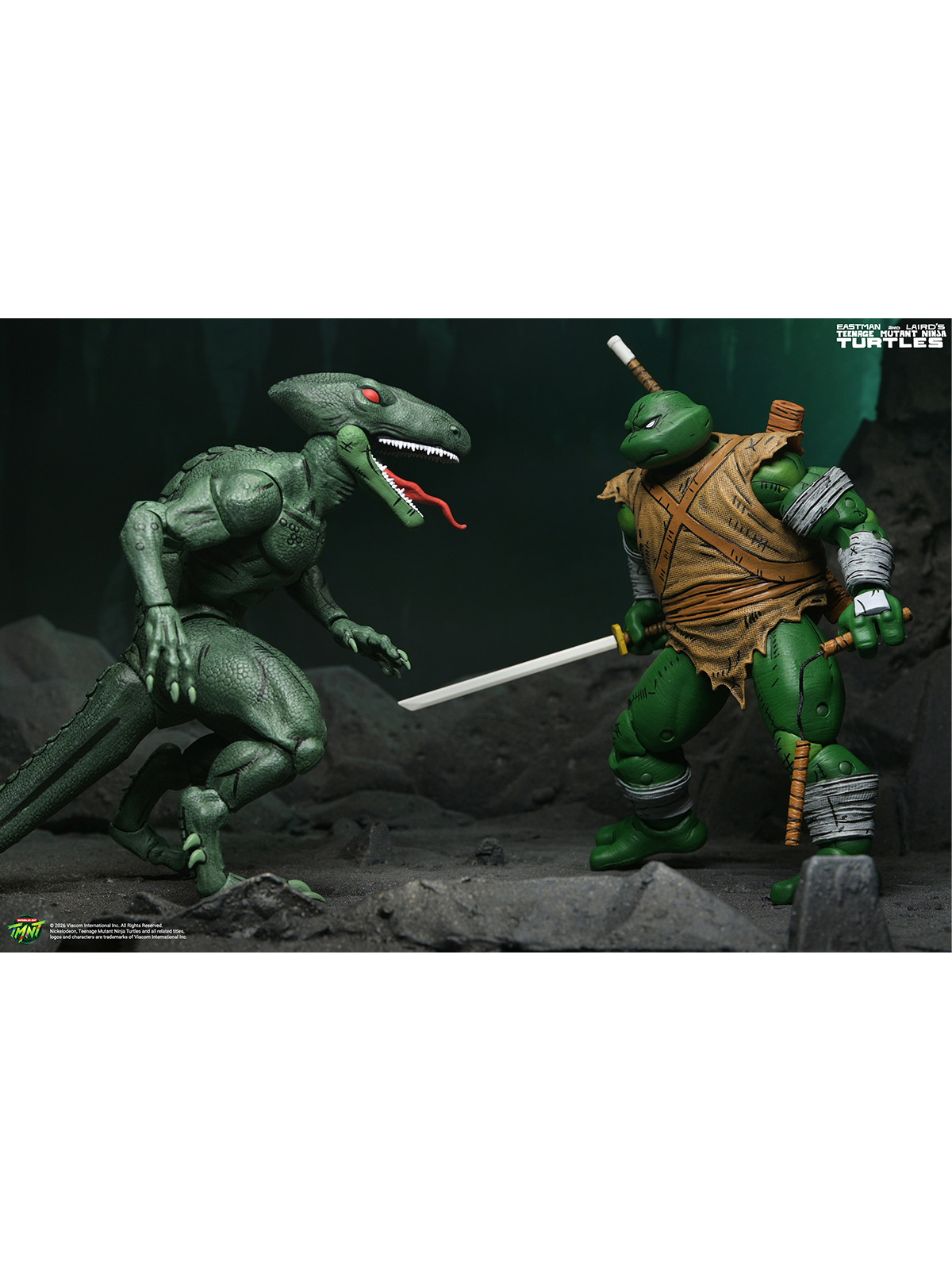 TMNT DAIMYO ORKAI & RAPTOR (MIRAGE COMICS) - 7" SCALE ACTION FIGURES 2 PACK - Image 9