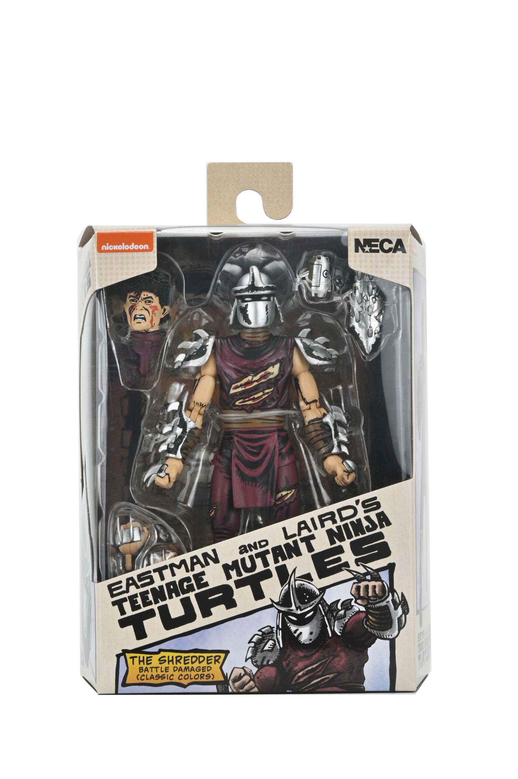 TMNT BATTLE DAMAGED SHREDDER (MIRAGE COMICS) - 7" SCALE ACTION FIGURE - Image 8