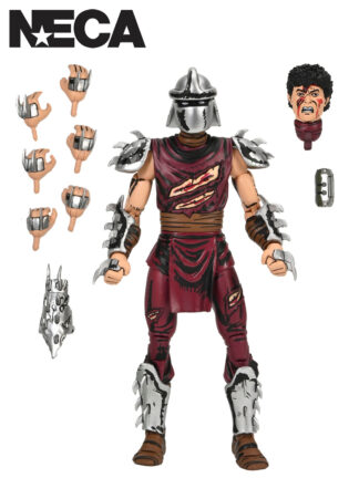 TMNT BATTLE DAMAGED SHREDDER (MIRAGE COMICS) - 7" SCALE ACTION FIGURE