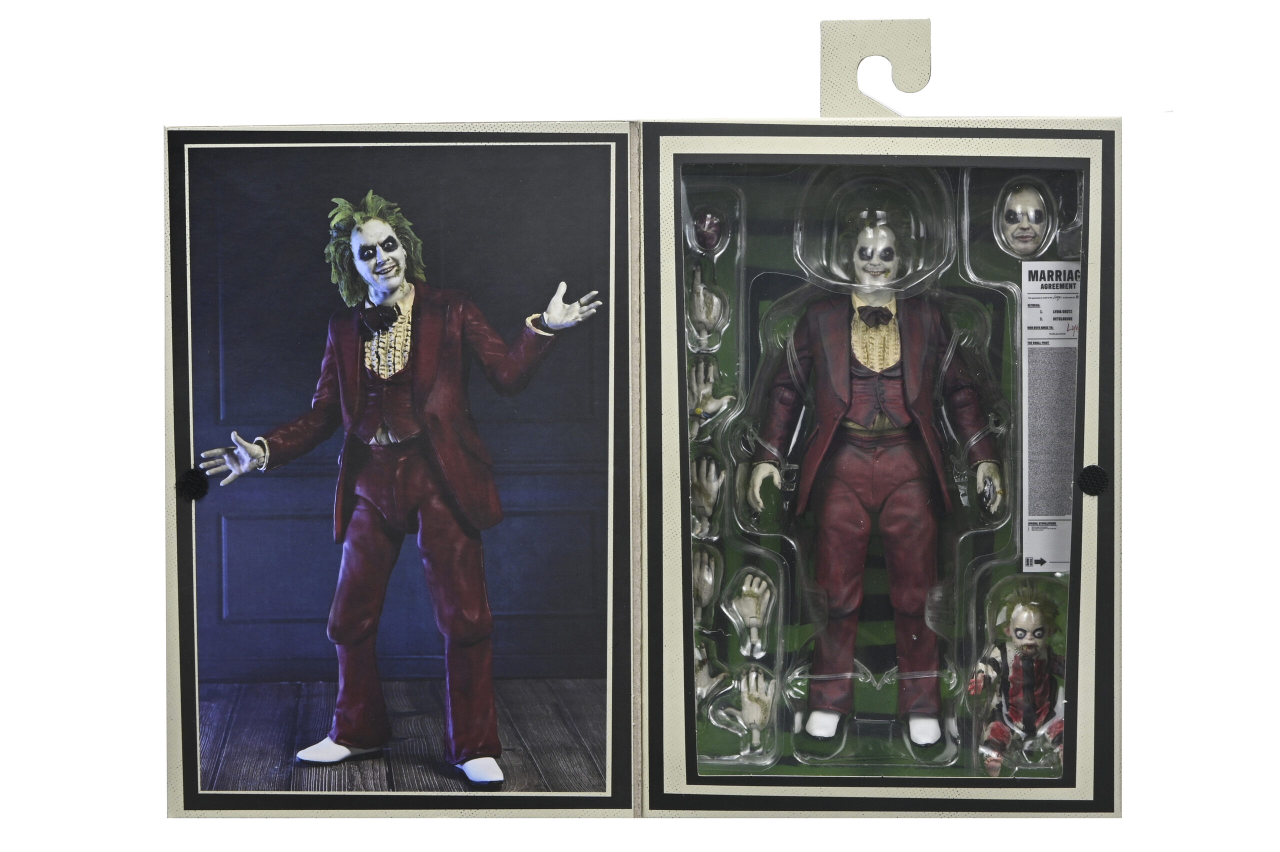 BEETLEJUICE BEETLEJUICE - ULTIMATE RED TUXEDO BEETLEJUICE - 7" SCALE ACTION FIGURE - Image 7