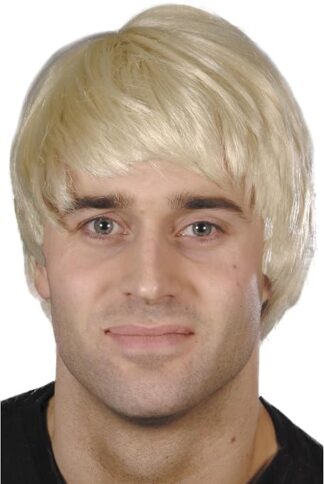 GUY SHORT BLONDE WIG, ADULT