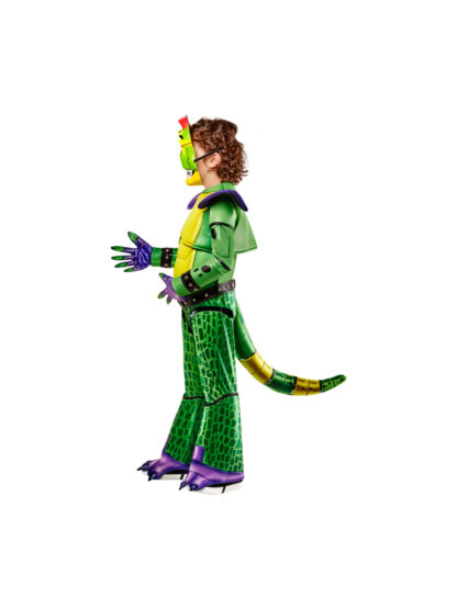 GLAMROCK MONTY GATOR FNAF DELUXE COSTUME, CHILD - Image 2
