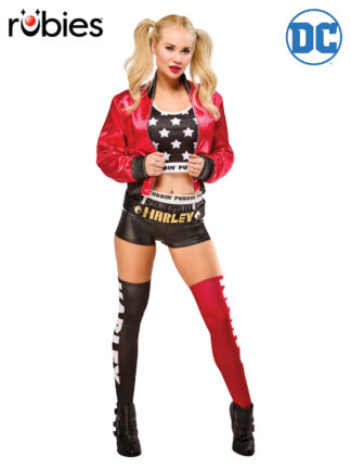 HARLEY QUINN DELUXE COSTUME, ADULT